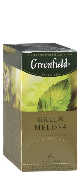 Чай Greenfield - Green Melissa 25 пак.