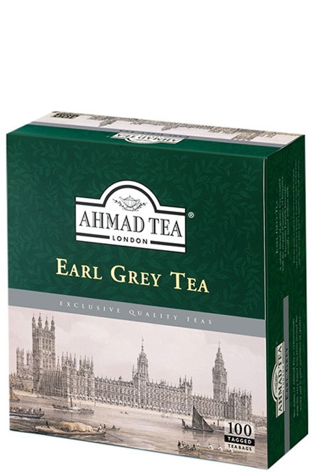 Чай Ahmad Tea - Earl Gray 100 пак.