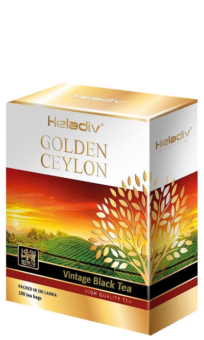 Чай черный Heladiv - Golden Ceylon Vintage Black 100 пак.