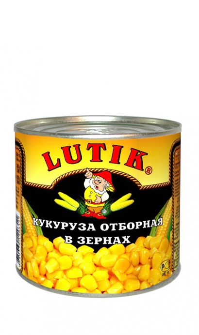 Кукуруза отборная Lutik 425 мл ж/б