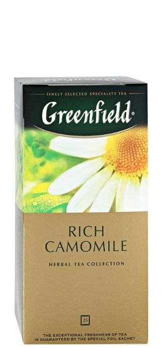 Чай Greenfield - Rich Camomile 25 пак.