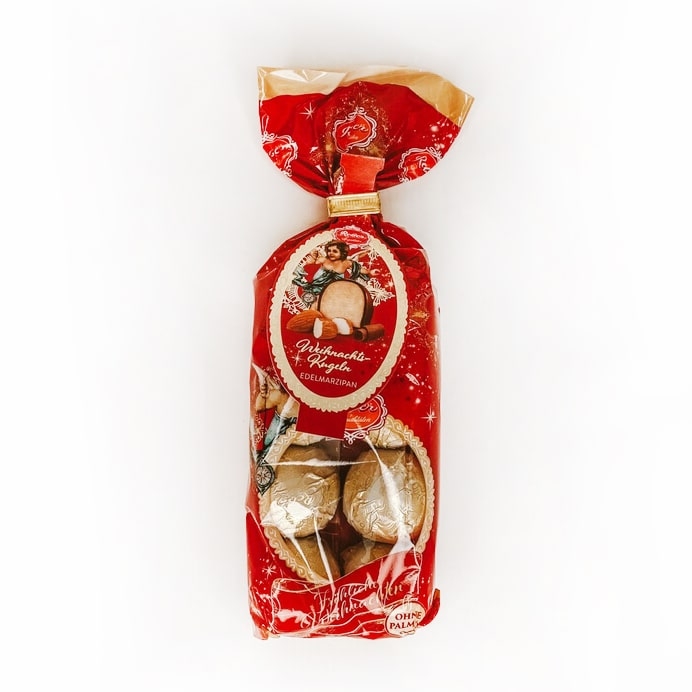 Конфеты шоколадные Reber Mittelmeer Marzipan-Kugeln 160 г