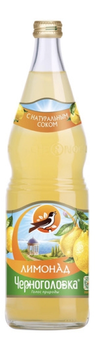 Лимонад Черноголовка - Оригинальный 1л стекло