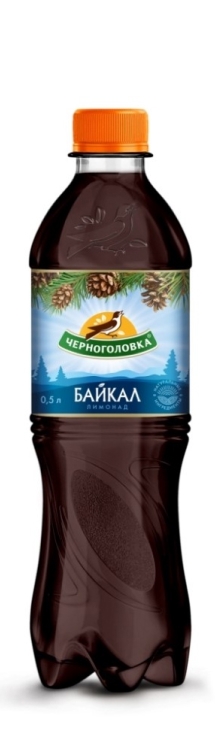Лимонад Черноголовка - Байкал 0.5л пэт