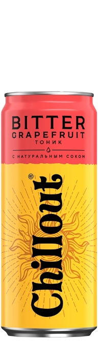 Напиток Chillout Bitter - Grapefruit 0.33л