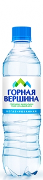 Горная Вершина 0.5л б/г пэт